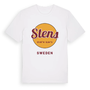 Stens cirkel t-shirt – ekologisk bomull t-shirt från Pinshirt