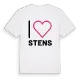 Jag älskar Stens t-shirt stort tryck