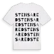 Stensared ordlek t-shirt