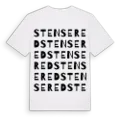 Stensered ordlek t-shirt