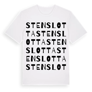 Stenslotta ordlek t-shirt – ekologisk bomull t-shirt från Pinshirt