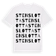 Stenslotta ordlek t-shirt
