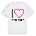 Jag älskar Stixered t-shirt stort tryck