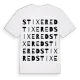 Stixered ordlek t-shirt