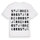 Stjärneborg ordlek t-shirt