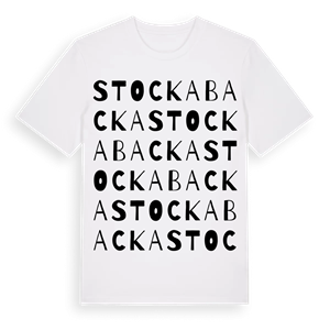 Stockabacka ordlek t-shirt – ekologisk bomull t-shirt från Pinshirt