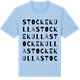 Blue Soul t-shirt med Stockekulla ordlek t-shirt