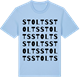 Blue Soul t-shirt med Stolts ordlek t-shirt