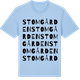 Blue Soul t-shirt med Stomgården ordlek t-shirt