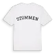 Stommen böjd t-shirt