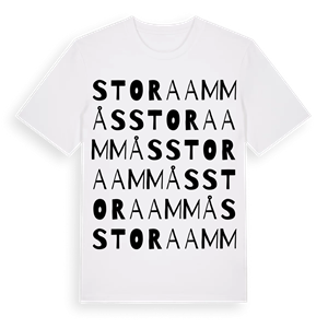 Stora Ammås ordlek t-shirt – ekologisk bomull t-shirt från Pinshirt