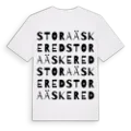 Stora Äskered ordlek t-shirt