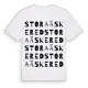 Stora Äskered ordlek t-shirt