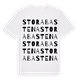 Stora Bastena ordlek t-shirt