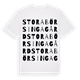 Stora Börsingagård ordlek t-shirt