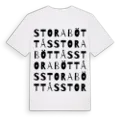 Stora Böttås ordlek t-shirt