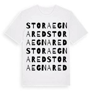 Stora Egnared ordlek t-shirt – ekologisk bomull t-shirt från Pinshirt