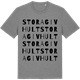 Mid Heather Gray t-shirt med Stora Givhult ordlek t-shirt