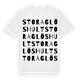 Stora Glöshult ordlek t-shirt