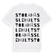 Stora Hässlehult ordlek t-shirt