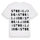 Stora Ljunga ordlek t-shirt