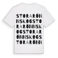 Stora Rönnskog ordlek t-shirt