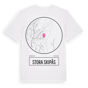 Stora Skipås t-shirt – ekologisk bomull t-shirt från Pinshirt