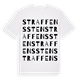 Straffens sten ordlek t-shirt