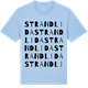 Blue Soul t-shirt med Strandlida ordlek t-shirt