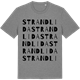 Mid Heather Gray t-shirt med Strandlida ordlek t-shirt