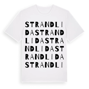 Strandlida ordlek t-shirt – ekologisk bomull t-shirt från Pinshirt
