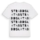 Strandskatan ordlek t-shirt