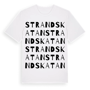 Strandskatan ordlek t-shirt – ekologisk bomull t-shirt från Pinshirt