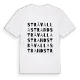 Stråvalla strand ordlek t-shirt