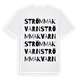Strömma kvarn ordlek t-shirt