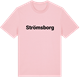 Pink Cotton t-shirt med Strömsborg fetstil t-shirt