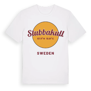 Stubbakull cirkel t-shirt – ekologisk bomull t-shirt från Pinshirt