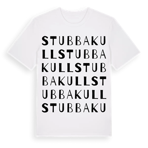 Stubbakull ordlek t-shirt – ekologisk bomull t-shirt från Pinshirt