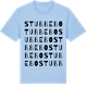 Blue Soul t-shirt med Stubbebo ordlek t-shirt