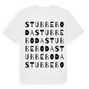 Stubbeboda ordlek t-shirt – ekologisk bomull t-shirt från Pinshirt