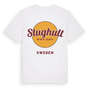 Stughult cirkel t-shirt – ekologisk bomull t-shirt från Pinshirt