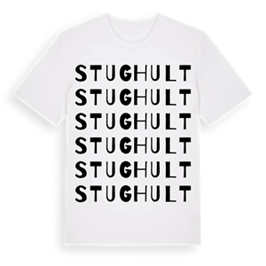 Stughult ordlek t-shirt – ekologisk bomull t-shirt från Pinshirt