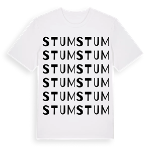 Stum ordlek t-shirt – ekologisk bomull t-shirt från Pinshirt