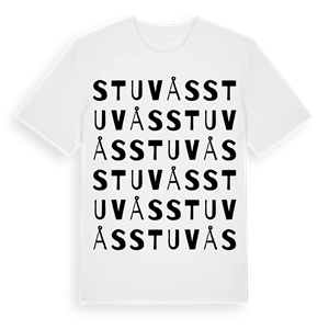 Stuvås ordlek t-shirt – ekologisk bomull t-shirt från Pinshirt