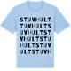 Blue Soul t-shirt med Stuvhult ordlek t-shirt