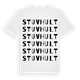 Stuvhult ordlek t-shirt
