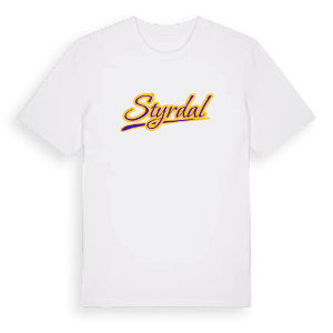 Styrdal baseball t-shirt – ekologisk bomull t-shirt från Pinshirt