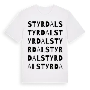 Styrdal ordlek t-shirt – ekologisk bomull t-shirt från Pinshirt