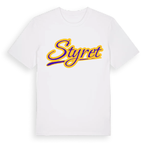 Styret baseball t-shirt – ekologisk bomull t-shirt från Pinshirt