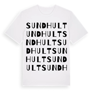Sundhult ordlek t-shirt – ekologisk bomull t-shirt från Pinshirt